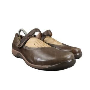 Romika Shoes Womens 40 Mary Jane Fashion Comfort Lifestyle Leather Brown Classic